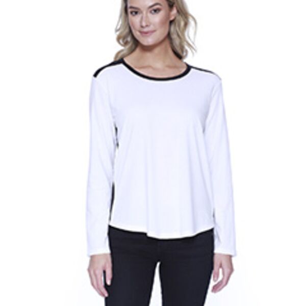 Ladies' CVC Melrose Long-Sleeve T-Shirt Thumbnail