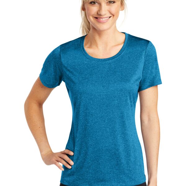 Ladies Heather Contender  Scoop Neck Tee Thumbnail